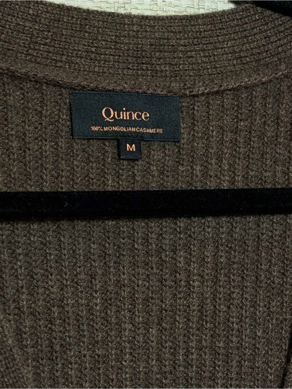 Quince Mongolian Cashmere Oversized Boyfriend Cardigan Excellent Condition - Picture 3 of 3